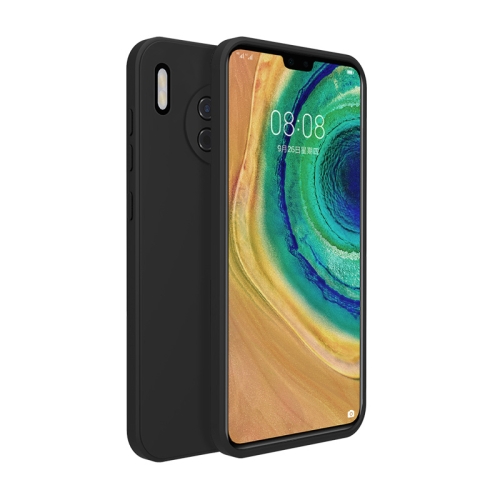 

For Huawei Mate 30 Magic Cube Liquid Silicone Shockproof Full Coverage Protective Case(Black)