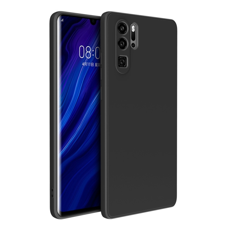 

For Huawei P30 Pro Magic Cube Liquid Silicone Shockproof Full Coverage Protective Case(Black)