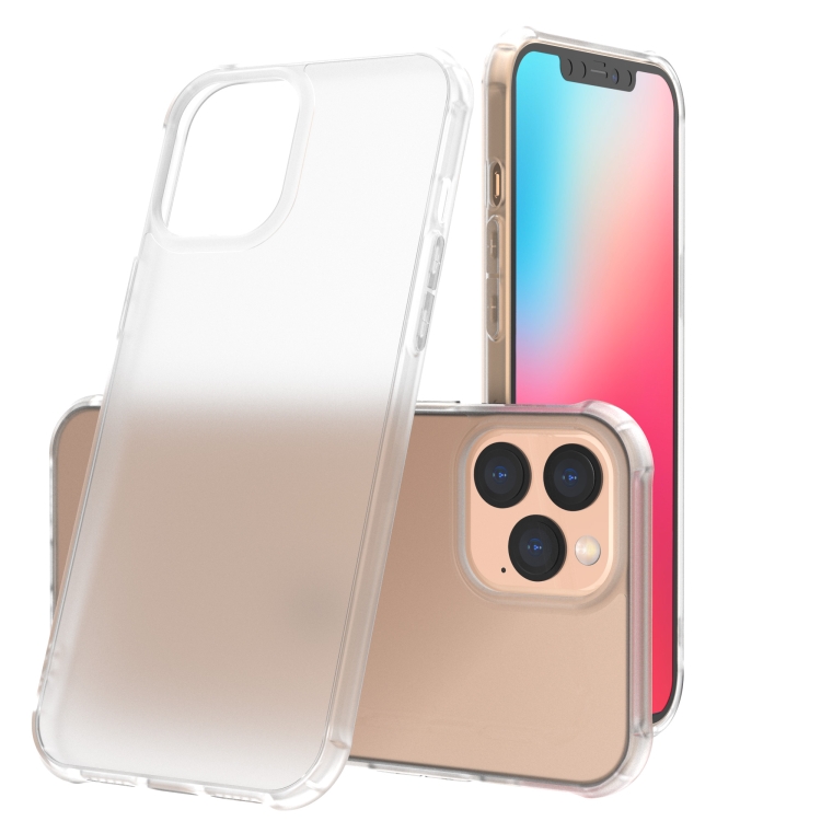 

For iPhone 12 mini Sound Coversion Shockproof Frosted Acrylic Protective Case(Transparent)