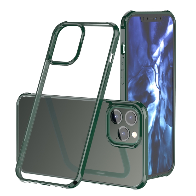 

For iPhone 12 mini Sound Coversion Shockproof Acrylic Protective Case(Green)