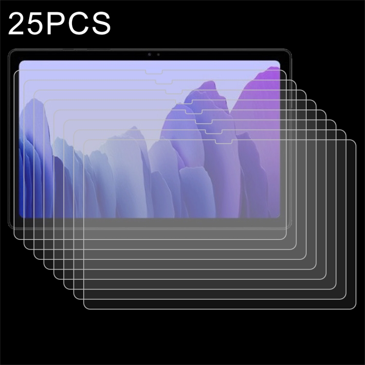 

For Samsung Galaxy Tab A7 T500 25 PCS 9H HD Explosion-proof Tempered Glass Film