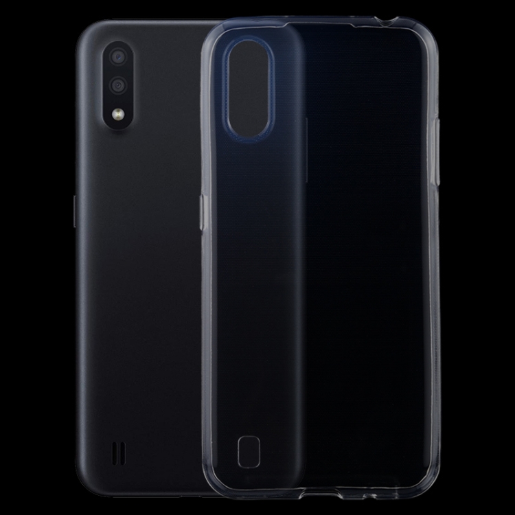 

For Samsung Galaxy M01 0.75mm Ultra-thin Transparent TPU Soft Protective Case