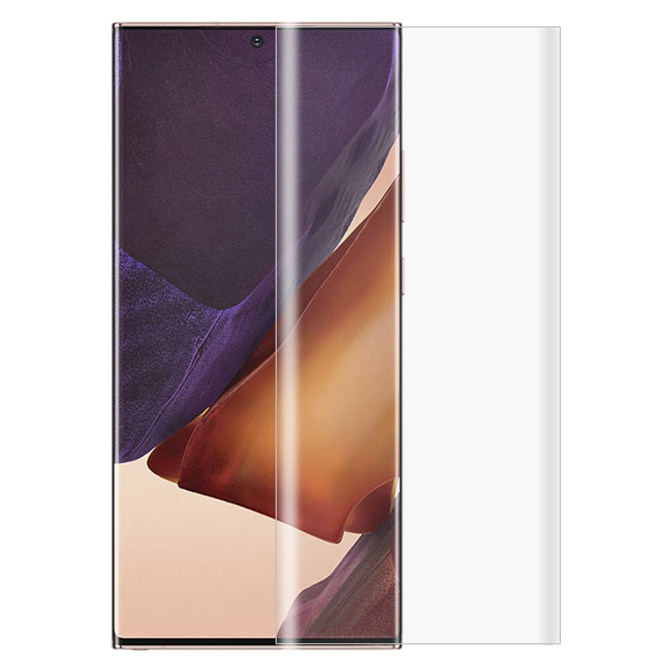 

For Samsung Galaxy Note20 Ultra 3D Curved Silk-screen PET Full Coverage Protective Film(Transparent)