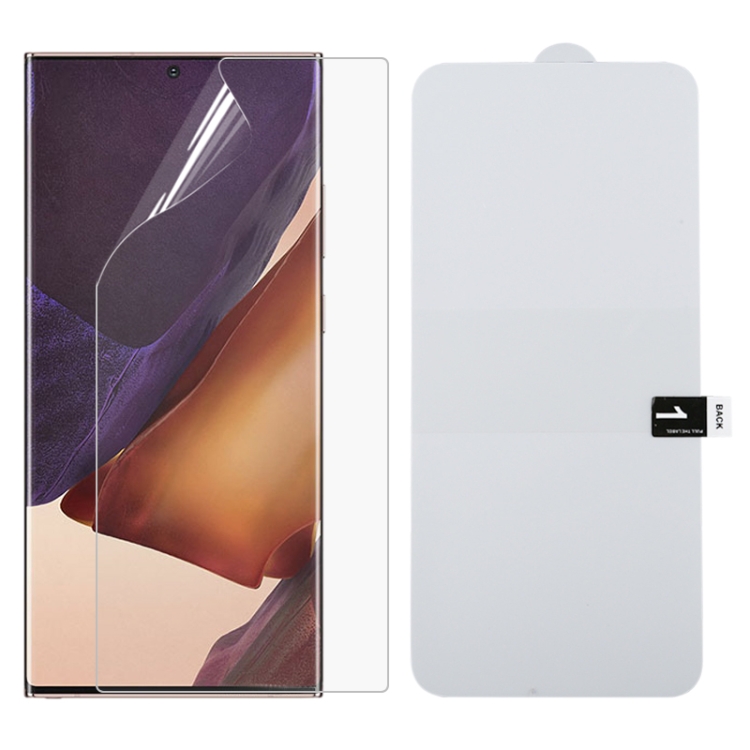 

For Samsung Galaxy Note20 Ultra Full Screen Protector Explosion-proof Hydrogel Film