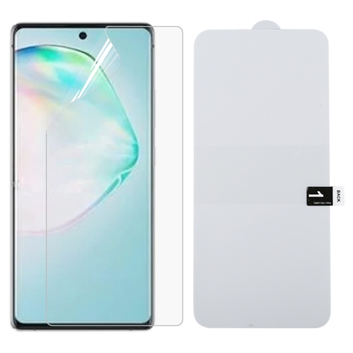 

For Samsung Galaxy S10 Lite Full Screen Protector Explosion-proof Hydrogel Film