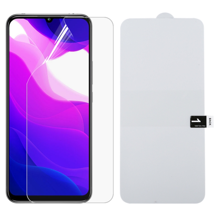 

For Xiaomi Mi 10 Lite Full Screen Protector Explosion-proof Hydrogel Film