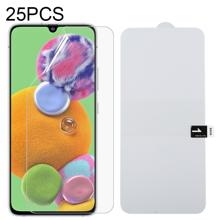 

For Samsung Galaxy A90 5G 25 PCS Full Screen Protector Explosion-proof Hydrogel Film