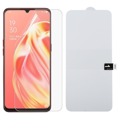 

For OPPO Reno3 & A91 Full Screen Protector Explosion-proof Hydrogel Film