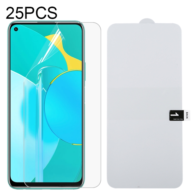 

For Huawei Honor 30S 25 PCS Full Screen Protector Explosion-proof Hydrogel Film