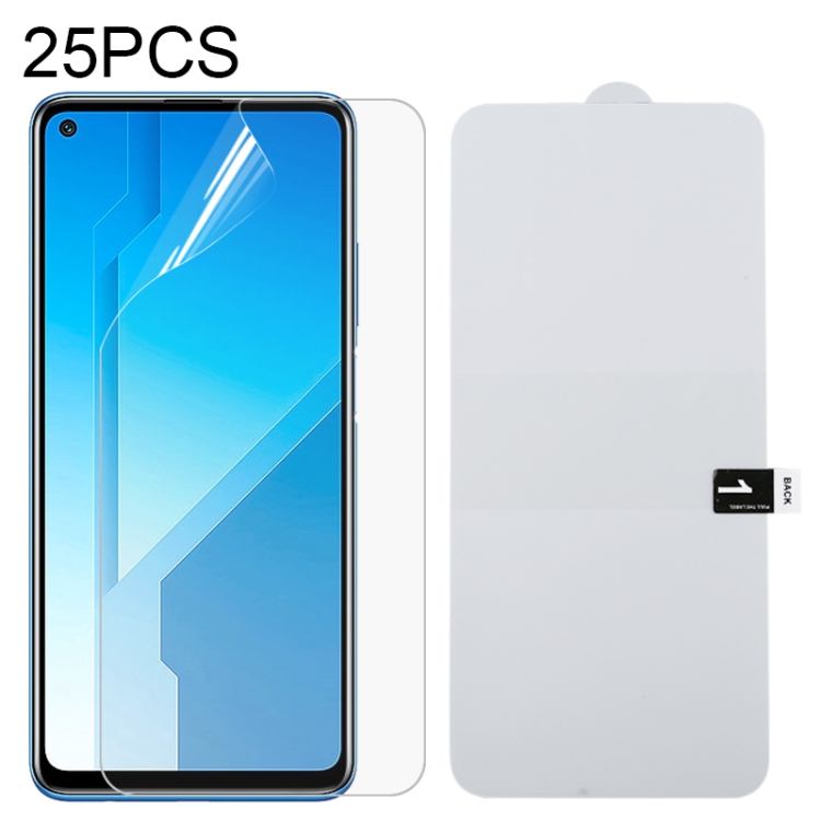 

For Huawei Honor Play4 25 PCS Full Screen Protector Explosion-proof Hydrogel Film