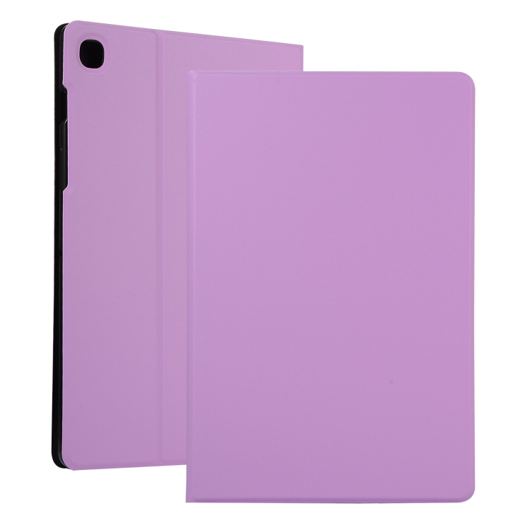 

For Huawei Enjoy Tablet 2 10.1 inch Voltage Elastic Texture Horizontal Flip Leather Case with Holder(Purple)