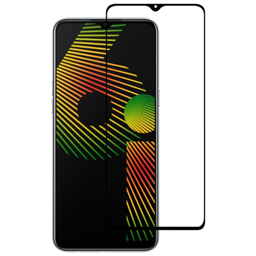 

For OPPO Realme 6i Full Glue Full Screen Tempered Glass Film