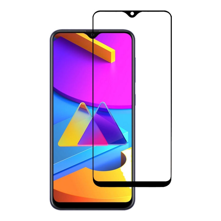 

For Samsung Galaxy M10s Full Glue Full Screen Tempered Glass Film