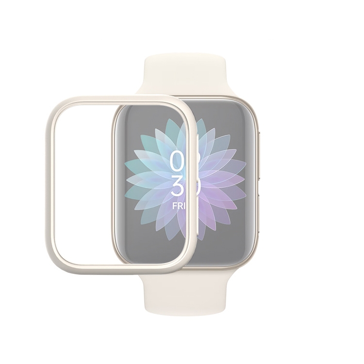

For OPPO Watch 46mm Smart Watch TPU Protective Case, Color:White