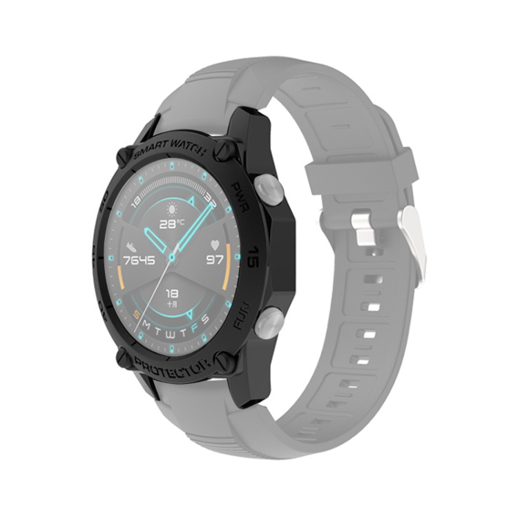 

For Huawei Watch GT2 46mm Smart Watch TPU Protective Case, Color:Black