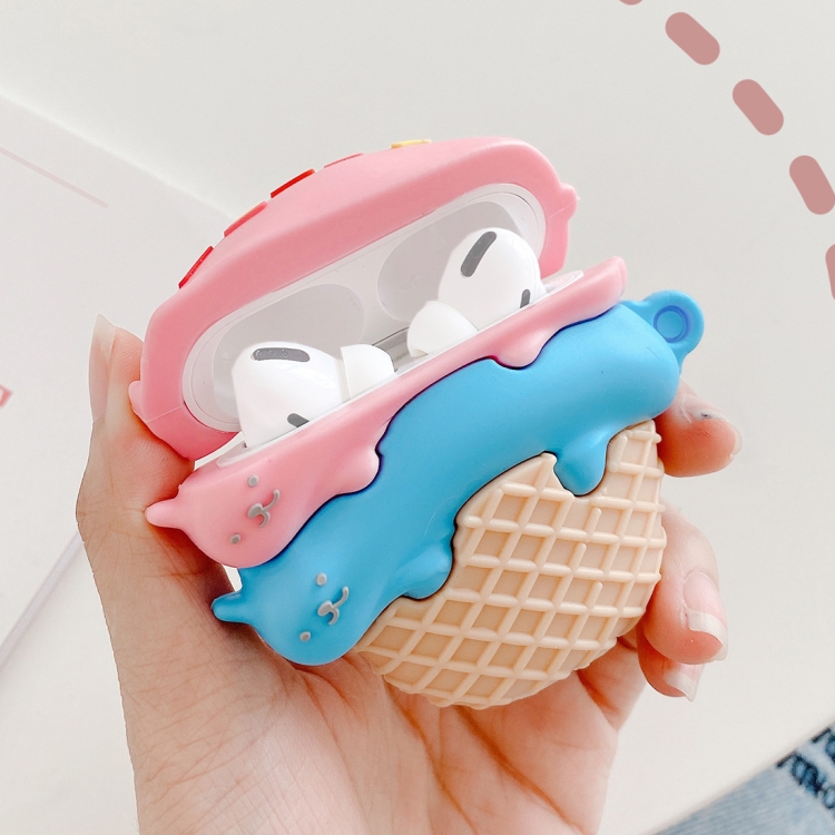 

For AirPods Pro Cat Ice Cream Shape Earphone Protective Case
