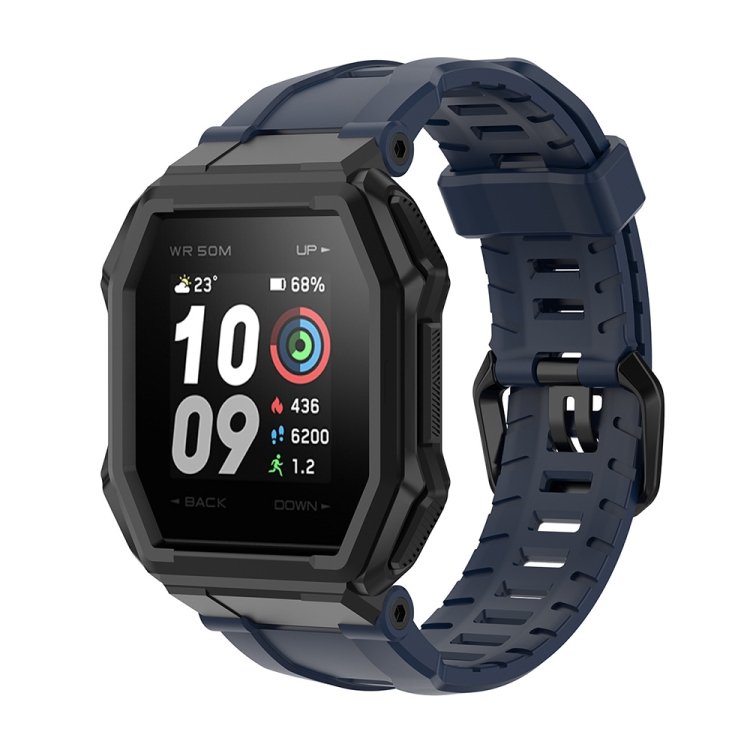 

For Huami Amazfit Ares 1908 Silicone Replacement Strap Watchband(Blue)