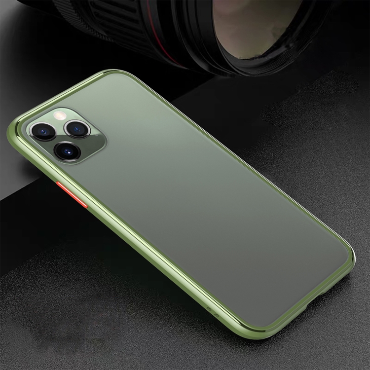 

For iPhone 11 Pro Shockproof Ultra-thin Frosted Protective Case(Army Green)