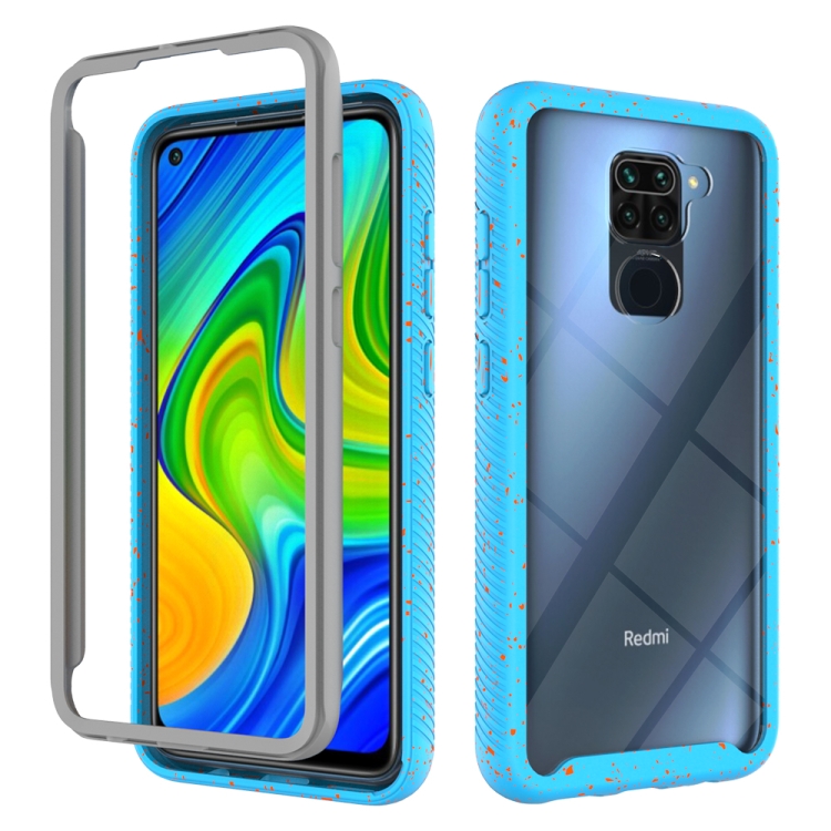 

For Xiaomi Redmi Note 9 Shockproof Starry Sky PC + TPU Protective Case(Sky Blue)