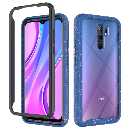 

For Xiaomi Redmi 9 Shockproof Starry Sky PC + TPU Protective Case(Blue)