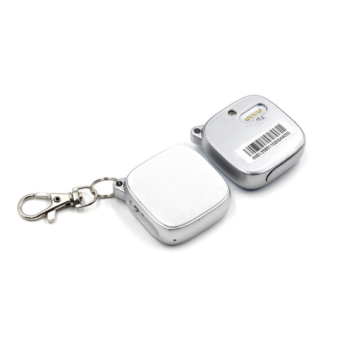 

Mini SOS Alarm Voice Monitoring GPS Tracker Children GPS LBS Wifi Real-time Locator(White)