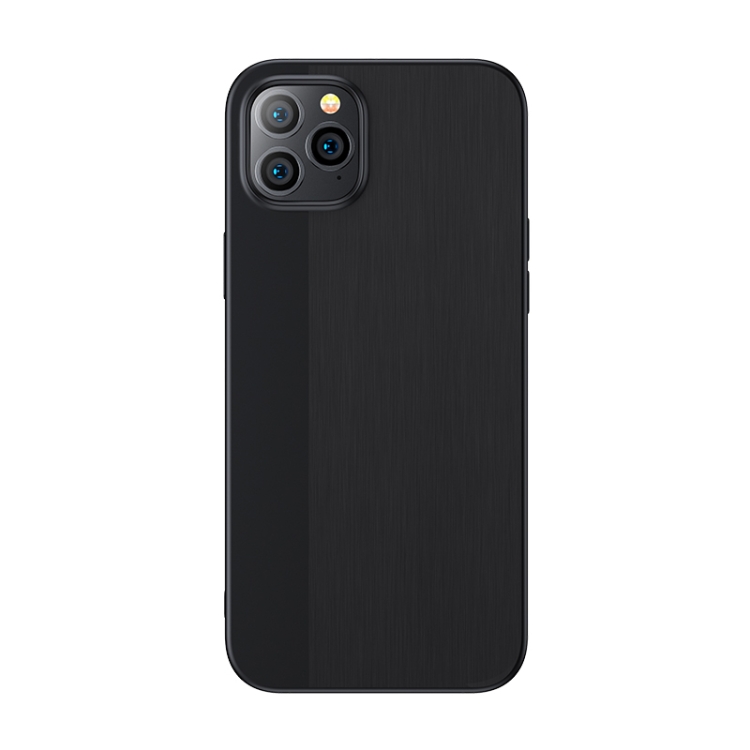 

For iPhone 12 mini JOYROOM JR-BP766 Shadow Series TPU Frosted Bump Pattern Shockproof Protective Case(Black)