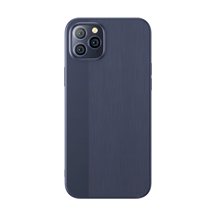 

For iPhone 12 Pro Max JOYROOM JR-BP768 Shadow Series TPU Frosted Bump Pattern Shockproof Protective Case(Blue)