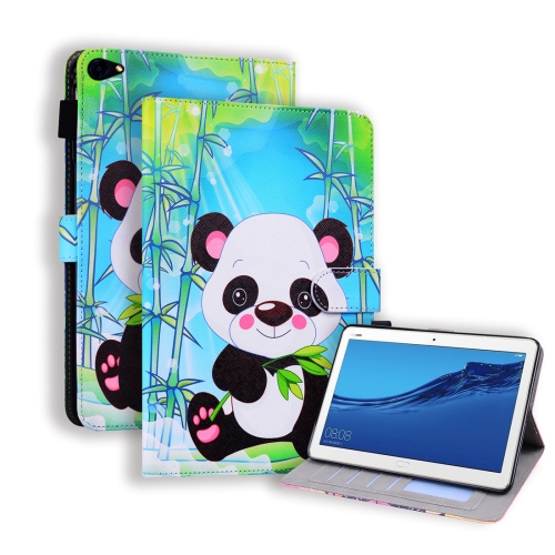 

Huawei MediaPad M5 lite / C5 10.1 inch Coloured Drawing Horizontal Flip Leather Case with Holder & Card Slot & Photo Frame & Sleep/Wake-up Function(Panda)