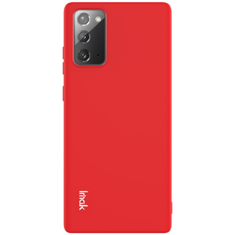 

For Samsung Galaxy Note20 IMAK UC-2 Series Shockproof Full Coverage Soft TPU Case(Red)