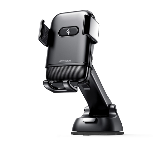 

JOYROOM JR-ZS216 15W Car Three-axis Electric Wireless Charging Mobile Phone Holder Bracket, Dashboard Version(Black)