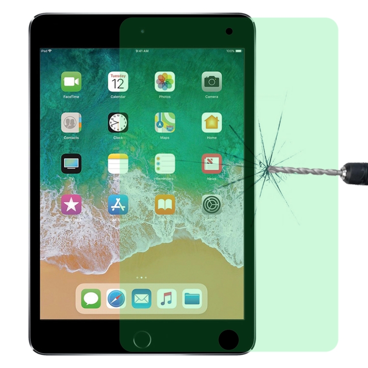 

For iPad Mini 2019 & 4 9H 2.5D Eye Protection Green Light Explosion-proof Tempered Glass Film