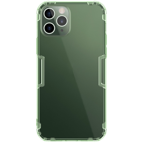 

For iPhone 12 / 12 Pro NILLKIN Nature TPU Transparent Soft Protective Case(Green)