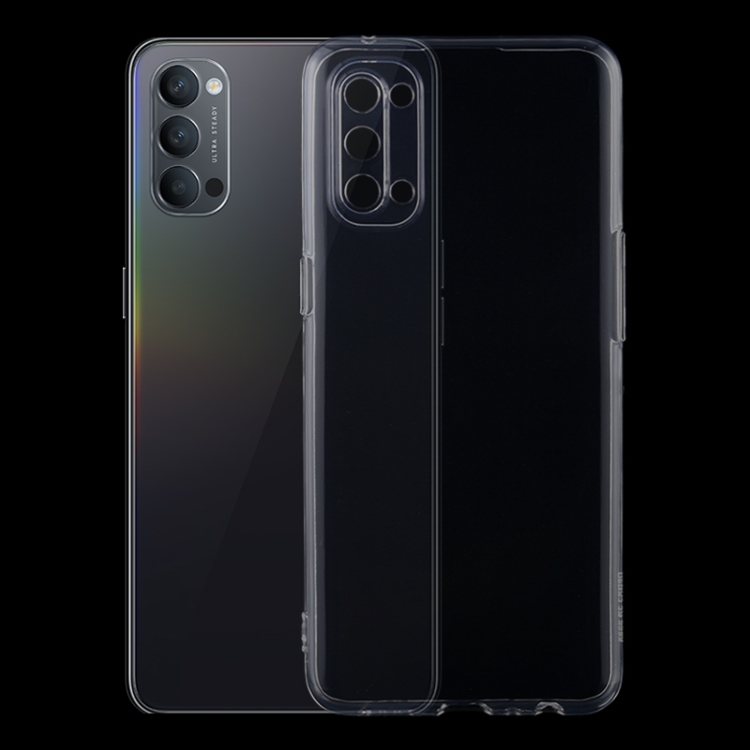 

For OPPO Reno4 5G 0.75mm Ultra-thin Transparent TPU Soft Protective Case