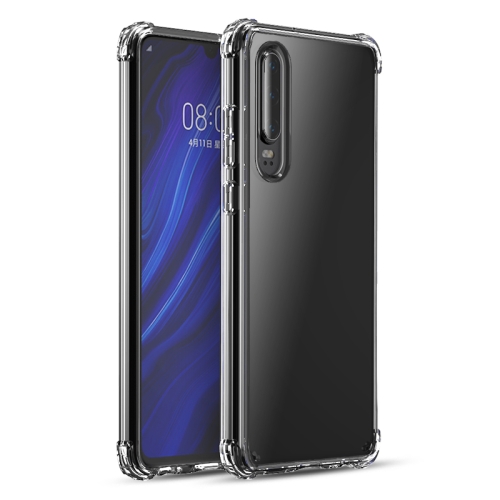 

For Huawei P30 iPAKY Airbag Shockproof Clear TPU + PC Case(Transparent)