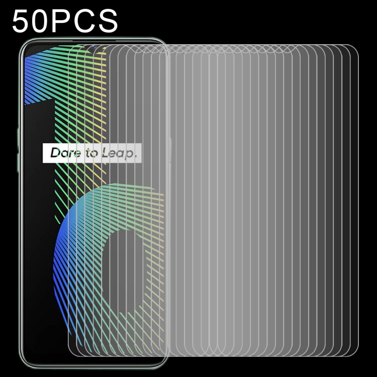

For OPPO Realme Narzo 10 50 PCS 0.26mm 9H 2.5D Tempered Glass Film