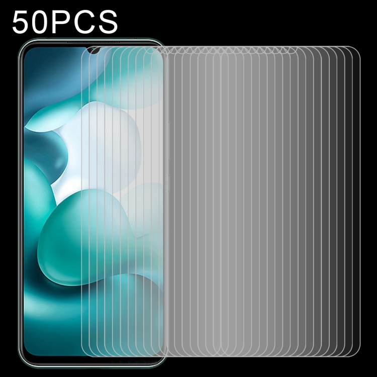 

For Xiaomi Mi 10 Lite Zoom 50 PCS 0.26mm 9H 2.5D Tempered Glass Film