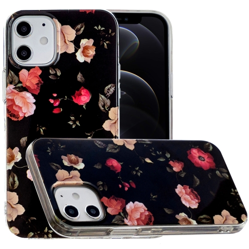 

For iPhone 12 / 12 Pro Luminous TPU Soft Protective Case(Rose)