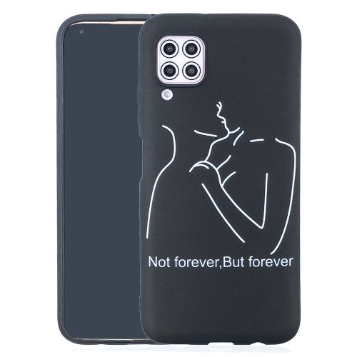 

For Huawei P40 Lite Painted Pattern Soft TPU Case(Distance)