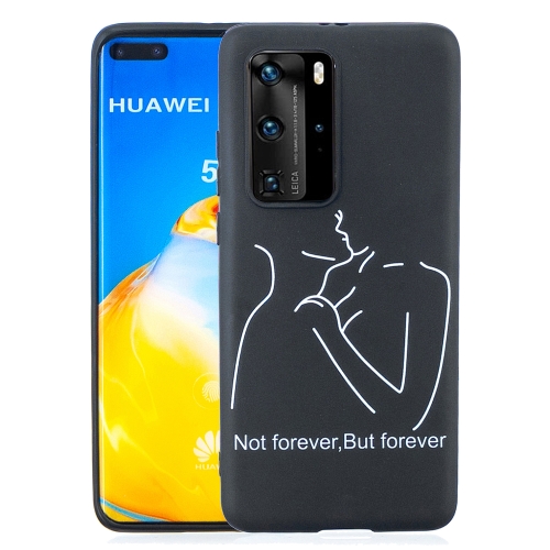 

For Huawei P40 Pro Painted Pattern Soft TPU Case(Distance)