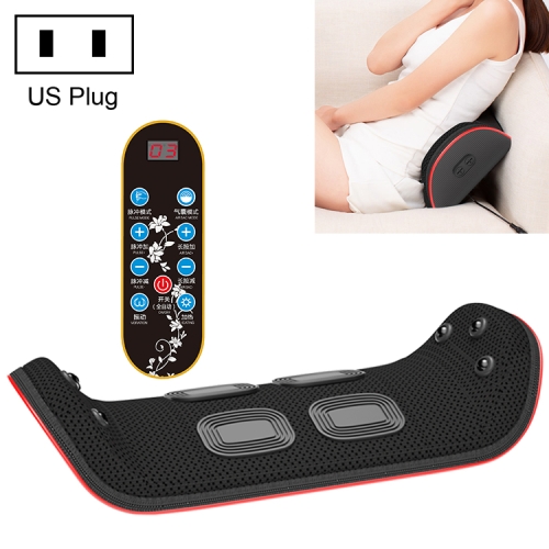 

Curvature Constant Temperature Hot Compress Waist Massager, Flagship Version, Plug Type:US Plug(Black)