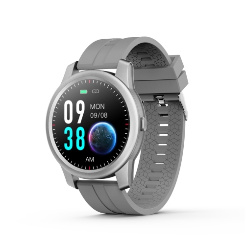 

[HK Warehouse] ELEPHONE R8 1.3 inch Color Screen Bluetooth 5.0 Smart Watch with TPU Strap, IP67 Waterproof, Support Heart Rate Monitor / Sleep Monitor(Silver + Grey)