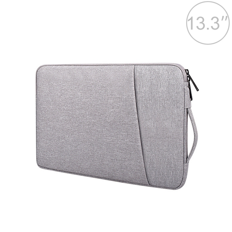 

ND01D Felt Sleeve Protective Case Carrying Bag for 13.3 inch Laptop(Grey)
