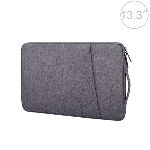 

ND01D Felt Sleeve Protective Case Carrying Bag for 13.3 inch Laptop(Dark Grey)