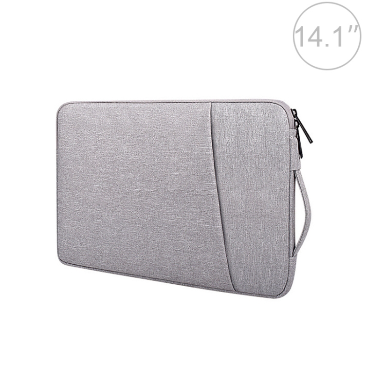 

ND01D Felt Sleeve Protective Case Carrying Bag for 14.1 inch Laptop(Grey)