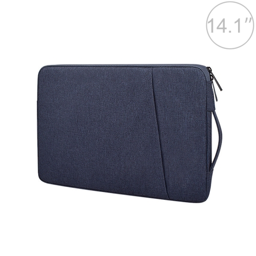 

ND01D Felt Sleeve Protective Case Carrying Bag for 14.1 inch Laptop(Navy Blue)
