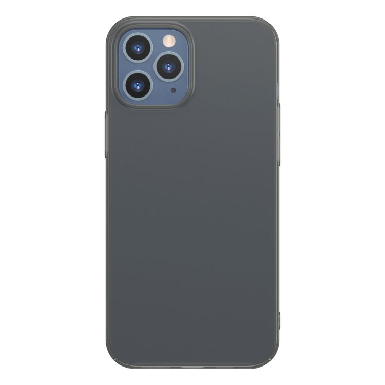 

For iPhone 12 Pro Max Baseus Comfort Shockproof Protective Phone Case(Black)