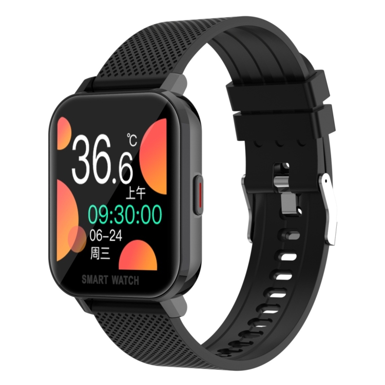 

MT28 1.54 inch TFT Screen IP67 Waterproof Business Sport Silicone Strip Smart Watch, Support Sleep Monitor / Heart Rate Monitor / Blood Pressure Monitoring(Black)