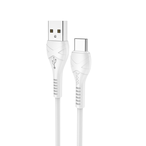 

hoco X37 USB to USB-C / Type-C Cool Power Charging Data Cable, Cable Length: 1m(White)