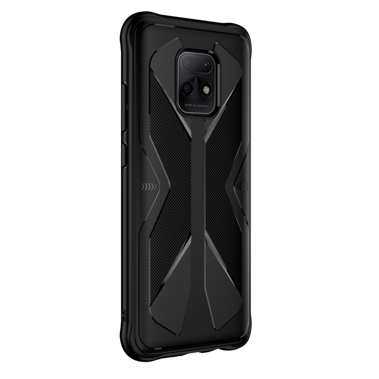 

For Xiaomi Redmi 10X / Redmi 10X Pro Butterfly Shadow Shockproof Rubber TPU Protective Case(Black)