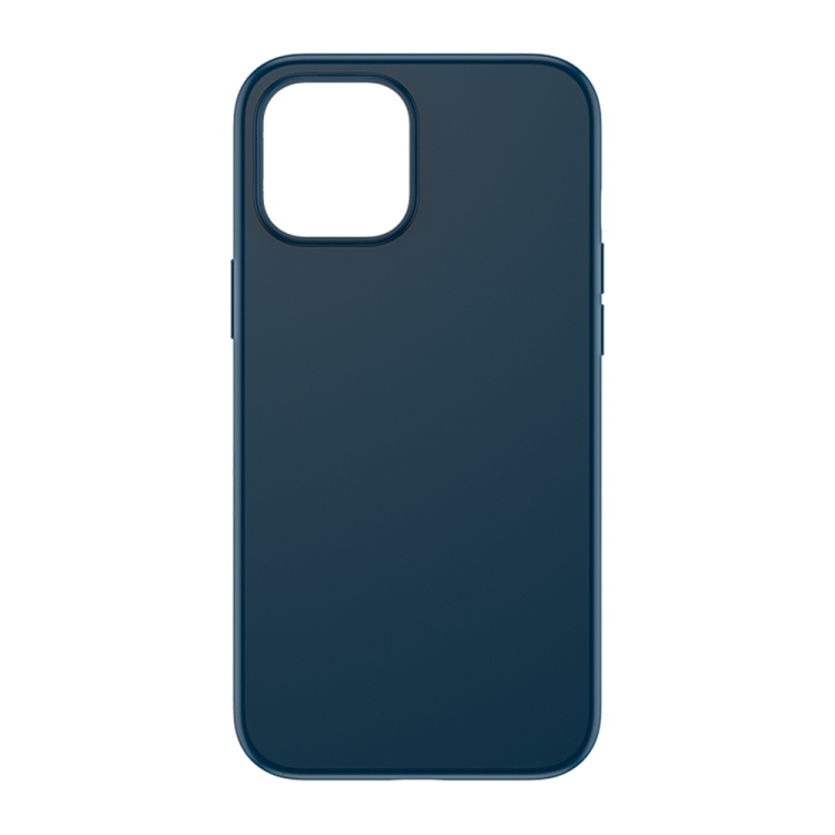 

For iPhone 12 Pro Max ROCK Liquid Silicone Shockproof Protective Case(Blue)